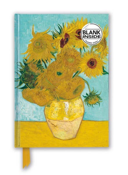 Vincent Van Gogh: Sunflowers Blank Journal