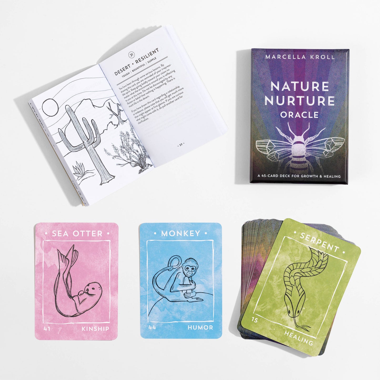 Nature Nurture Oracle: A 45-Card Deck for Growth & Healing