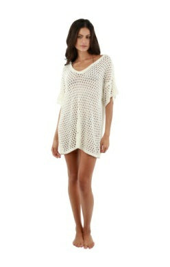 Eco White Knitted Alice Shirt