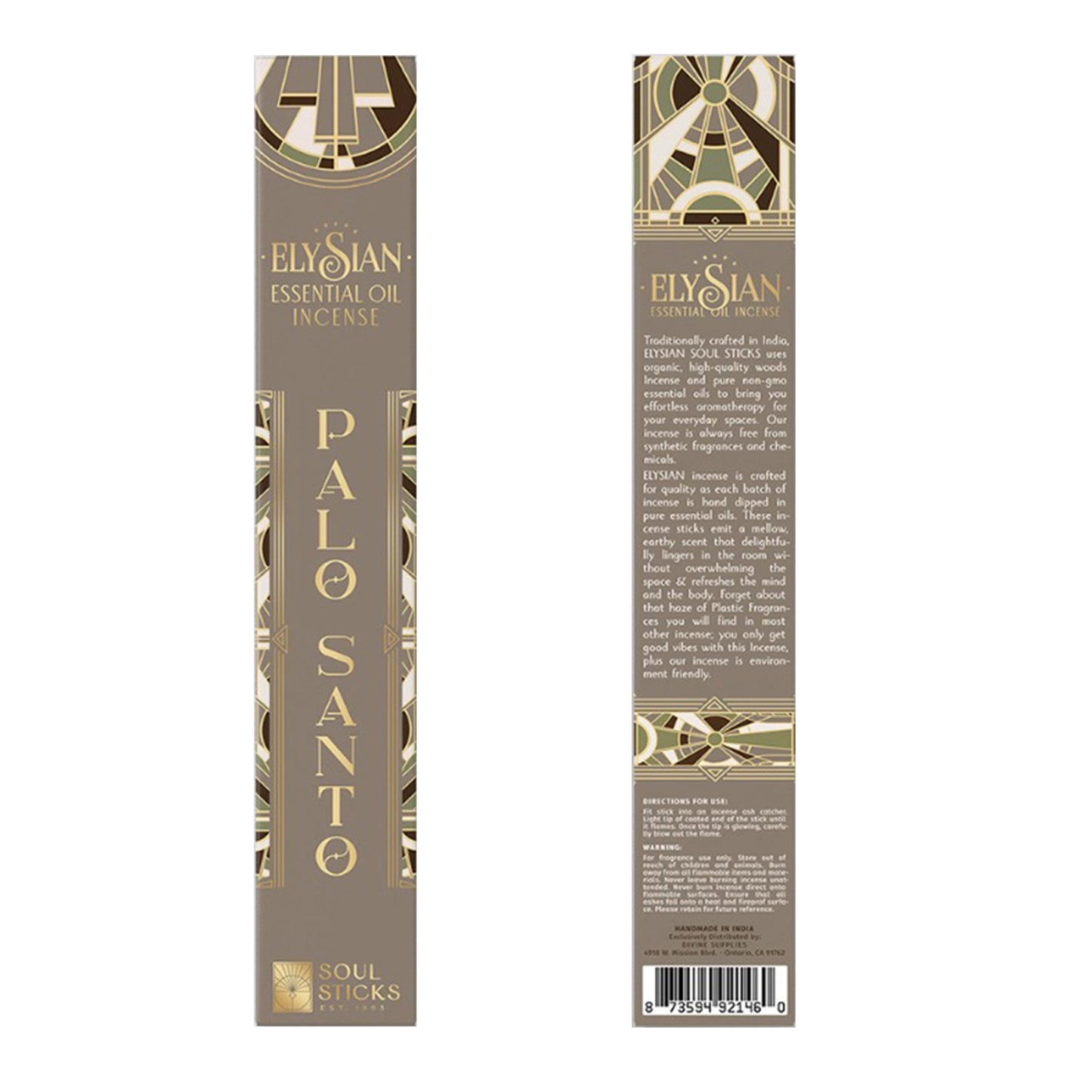 Palo Santo Essential Oil Incense Sticks